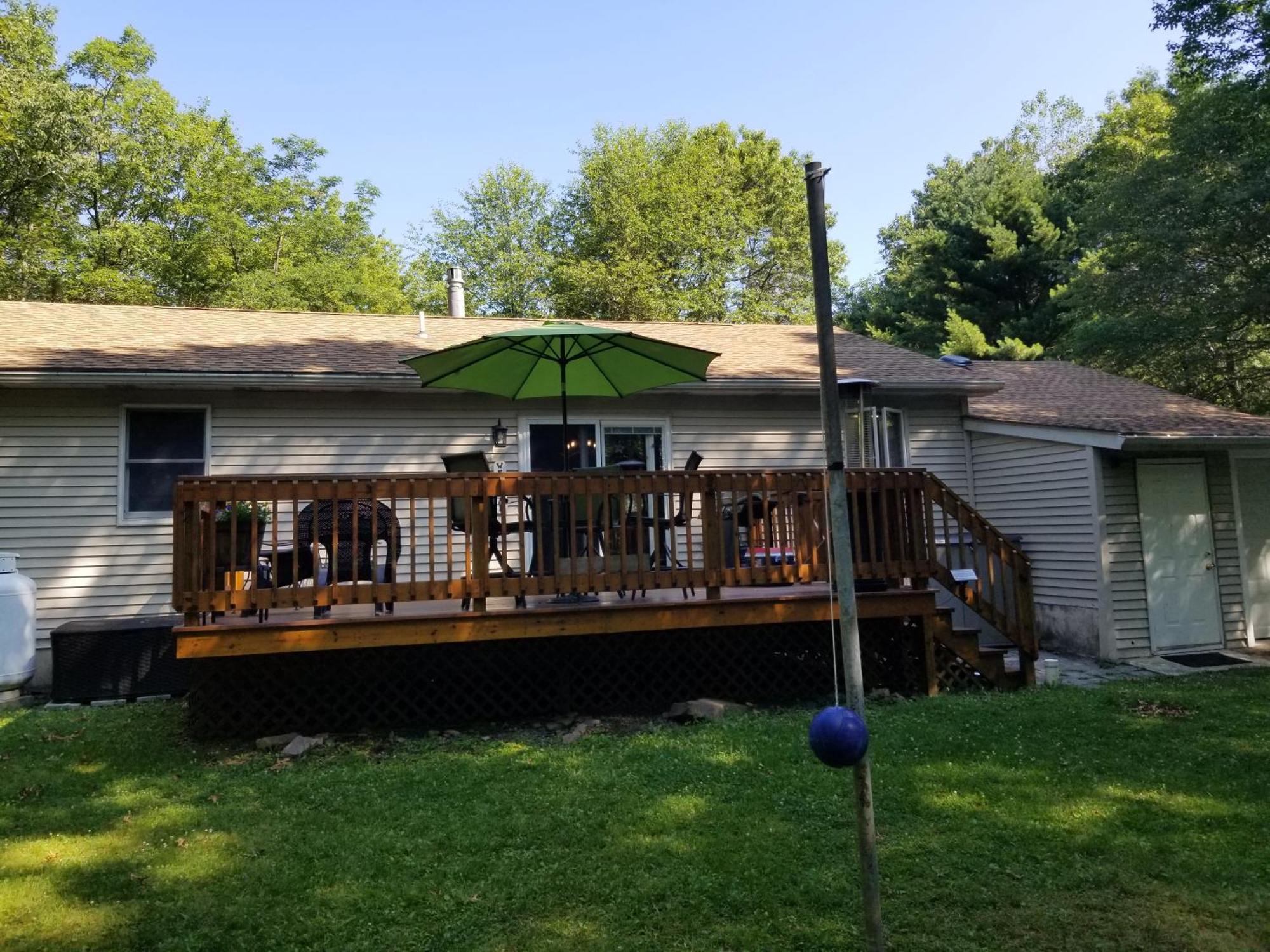 Serenity And Fun All In One In This Cozy Pocono Cabin Jim Thorpe Eksteriør bilde